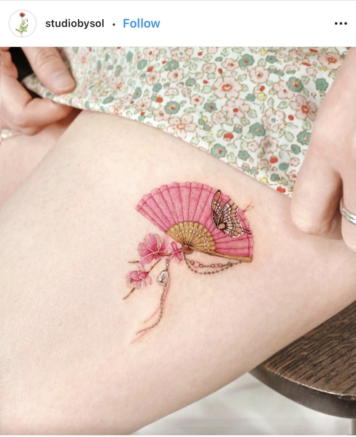 Mẫu hình xăm bắp đùi