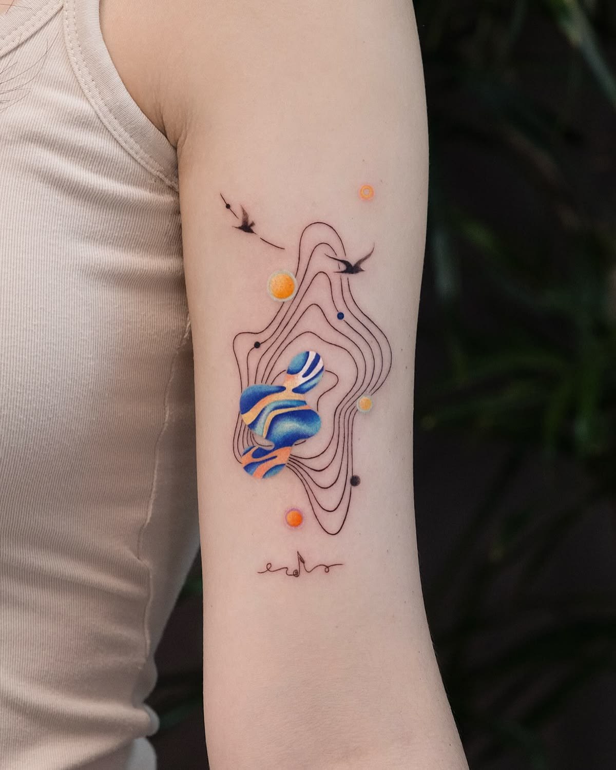 Mẫu hình xăm bắp tay