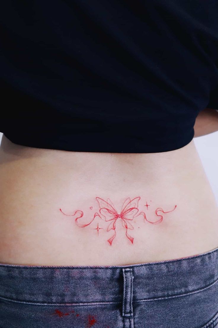 Mẫu hình xăm hõm Venus và bụng dưới – mẫu 38