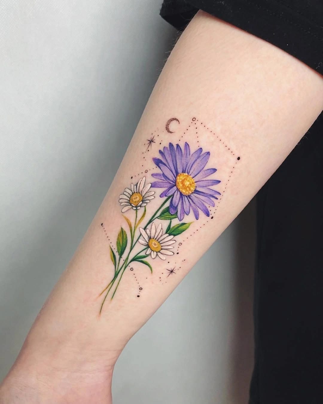 Mẫu hình xăm cổ tay cổ chân