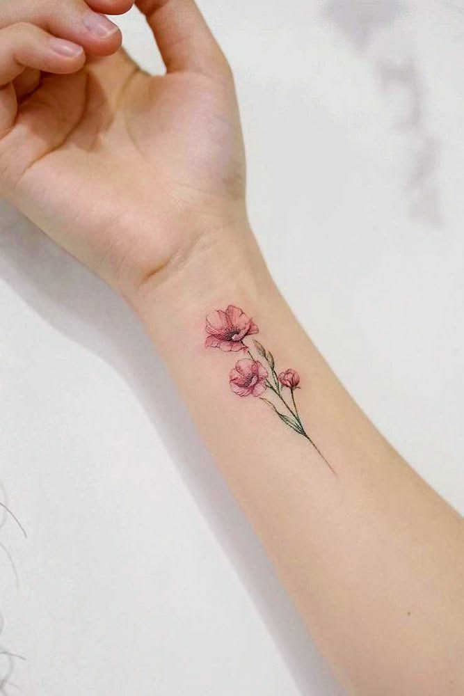 Mẫu hình xăm cổ tay cổ chân
