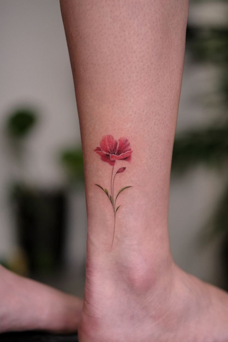 Mẫu hình xăm cổ tay cổ chân