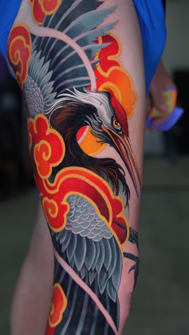 Mẫu hình xăm full chân nam