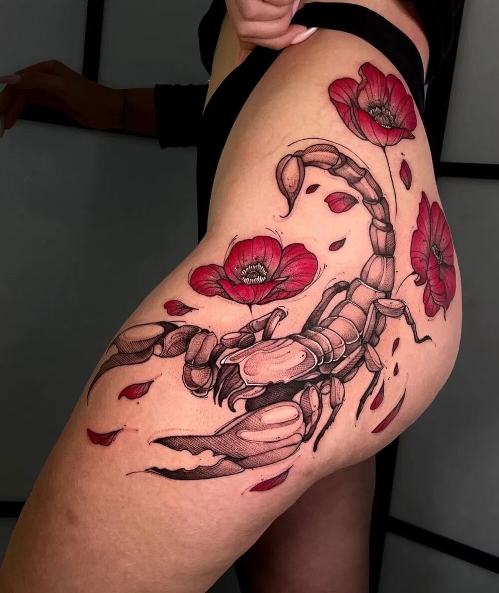 Mẫu hình xăm mông